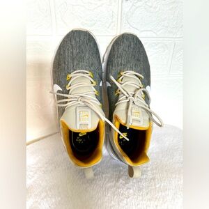 Nike Womens Air Max Motion Racer Gray Running Shoes